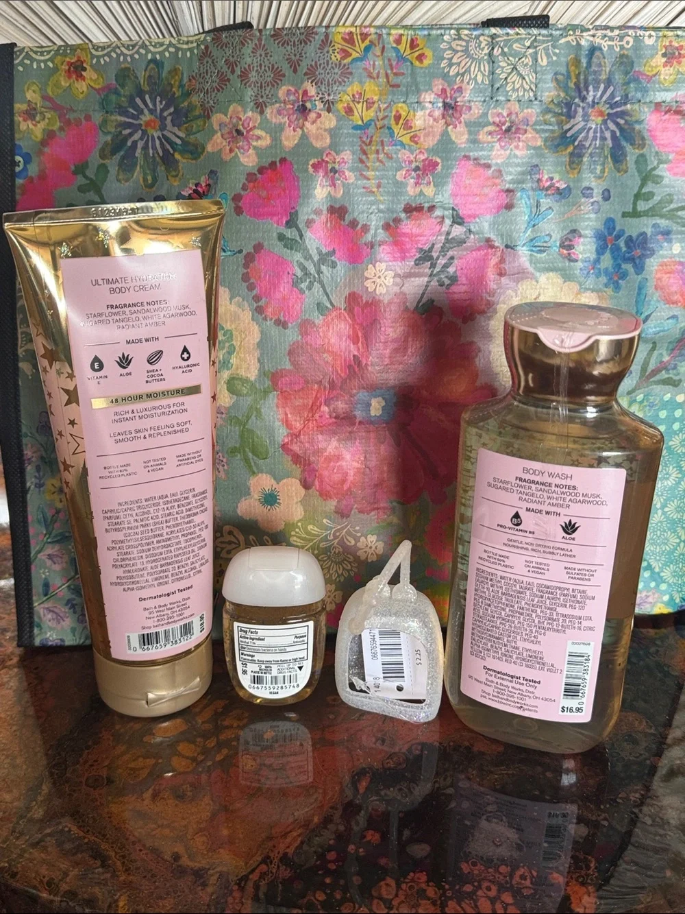 Bath & Body Works 5 Pc In The Stars Body Wash & Cream Set